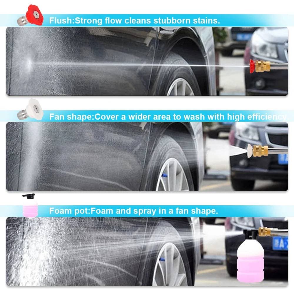 Portable Cordless Pressure Washer — 406PSI with 3 Nozzles - image 7