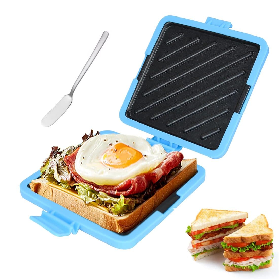 Make Golden Toasties Faster with a Microwave Sandwich Maker - Default