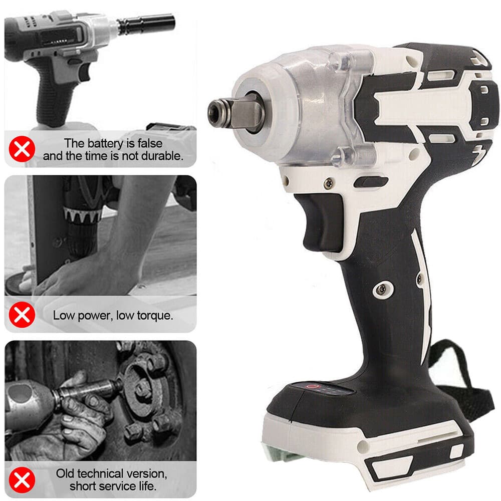 Cordless Impact Wrench Kit for Workshop Fastening - image 9