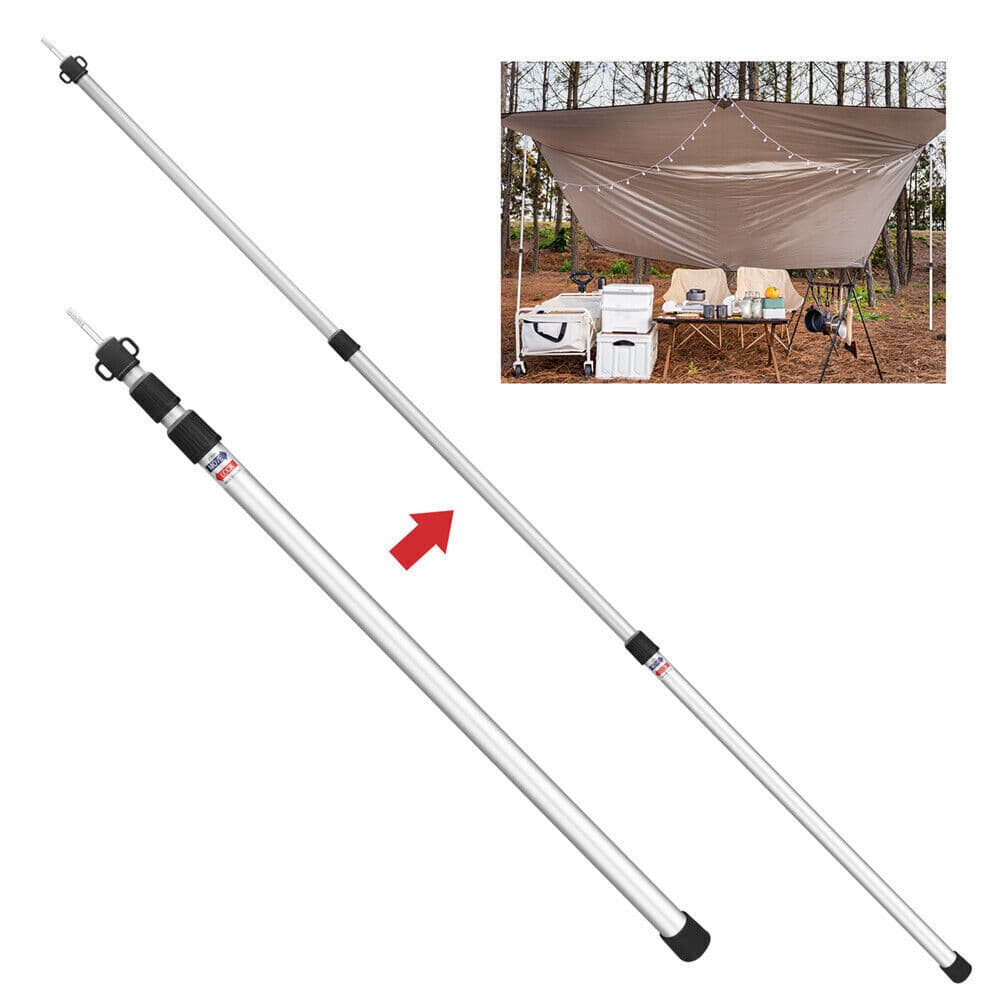 Telescopic Aluminium Awning Poles — Adjustable 90 to 230 cm - image 6