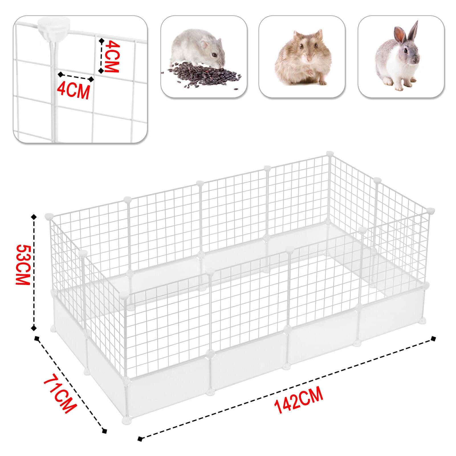 24-Panel DIY Dog Pen and Puppy Playpen, Indoor Use - image 2