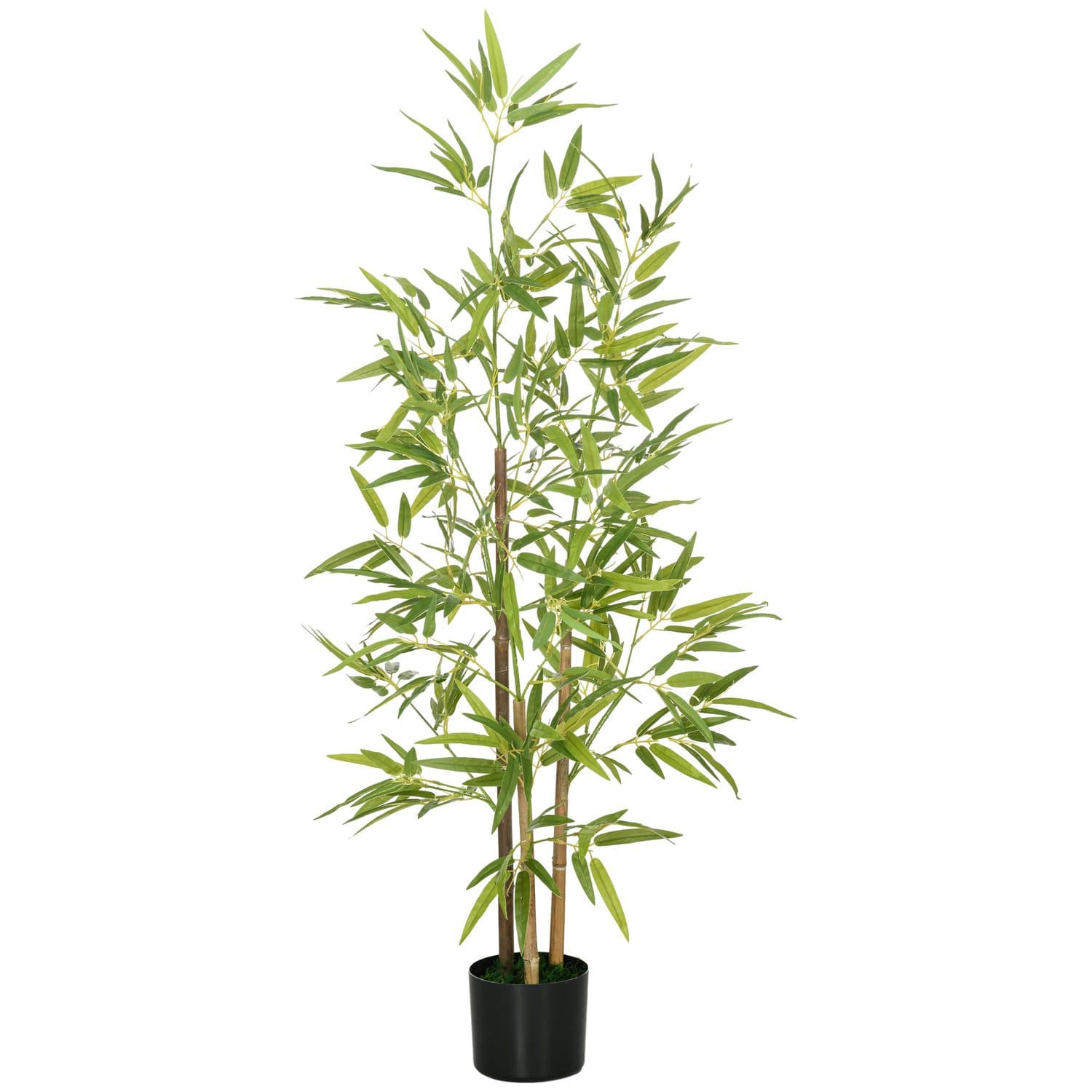 Artificial Bamboo Tree for Easy Indoor Greenery - Green