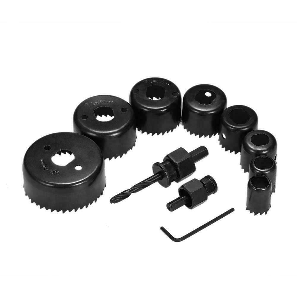 11 Piece Hole Saw Kit for Clean Circular Cuts - image 9