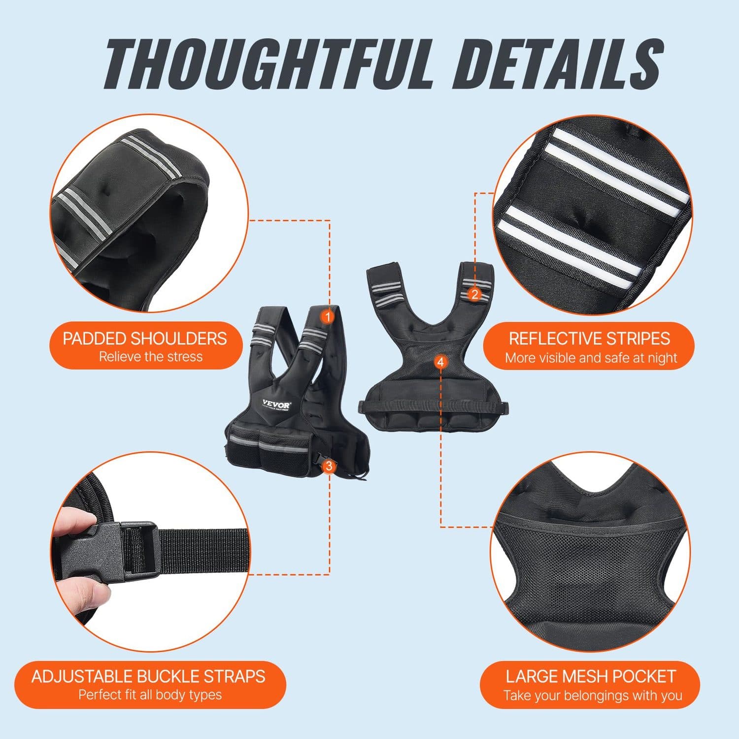 Build Strength Effortlessly with an Adjustable Weighted Vest - image 5