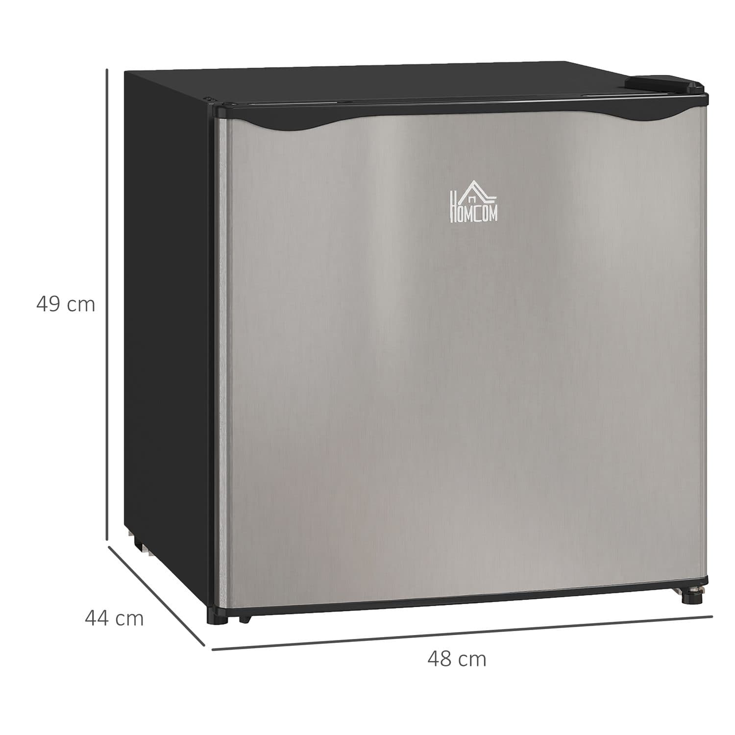 46L Silver Table Top Fridge - image 3