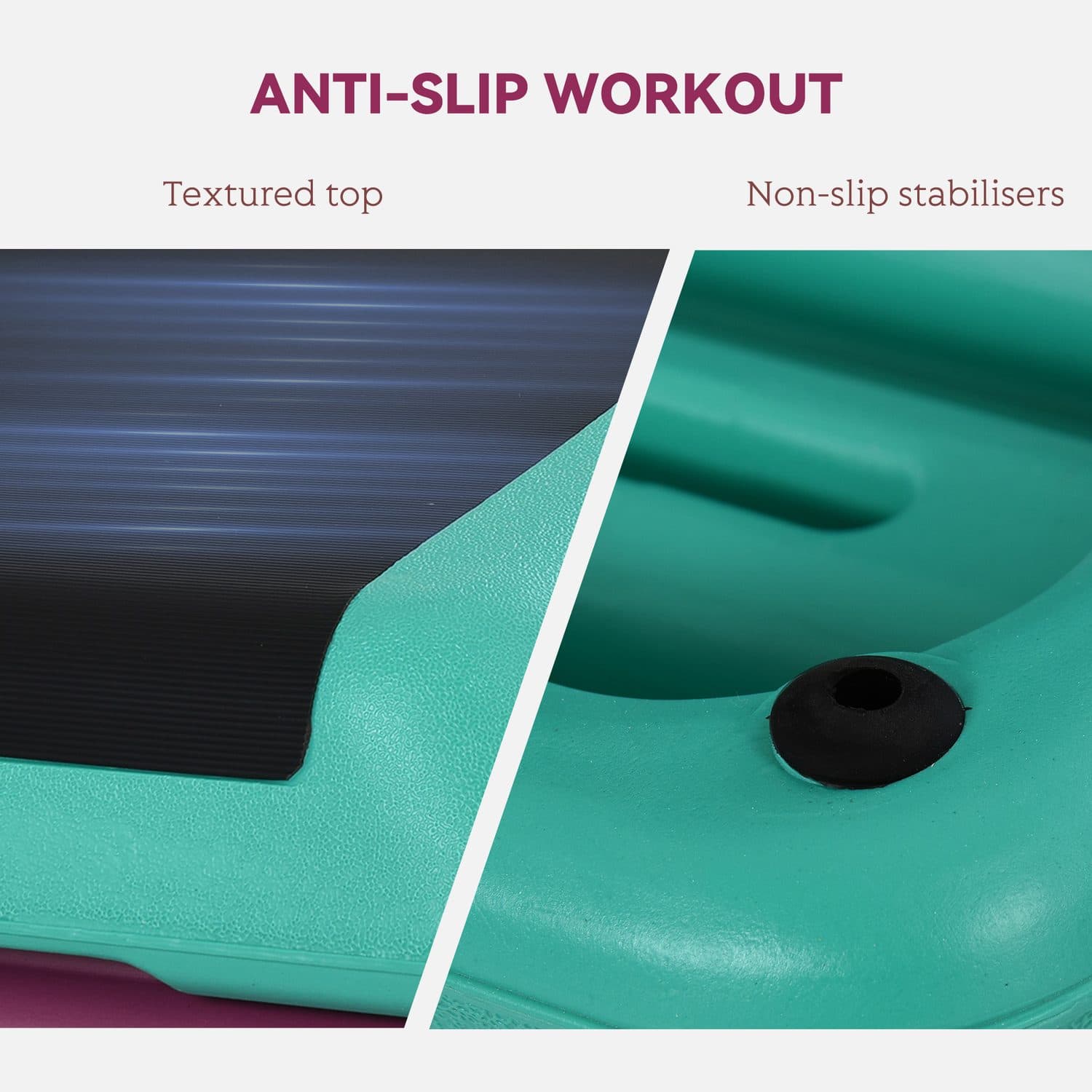 3-Level Adjustable Aerobic Step with Non-Slip Top - image 2