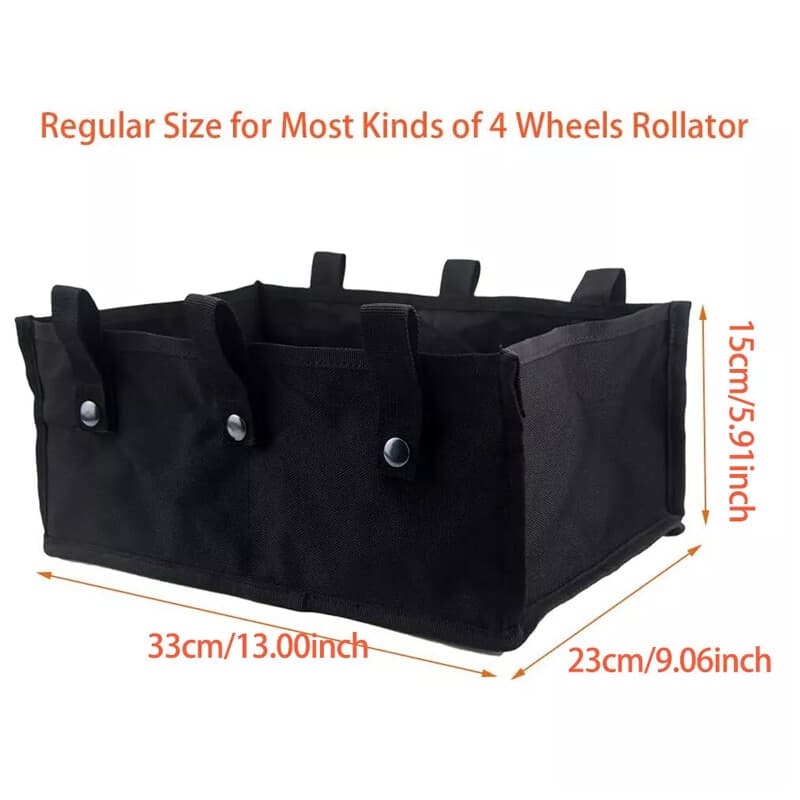 Underseat Rollator Bag for Effortless Hands-Free Storage - image 8