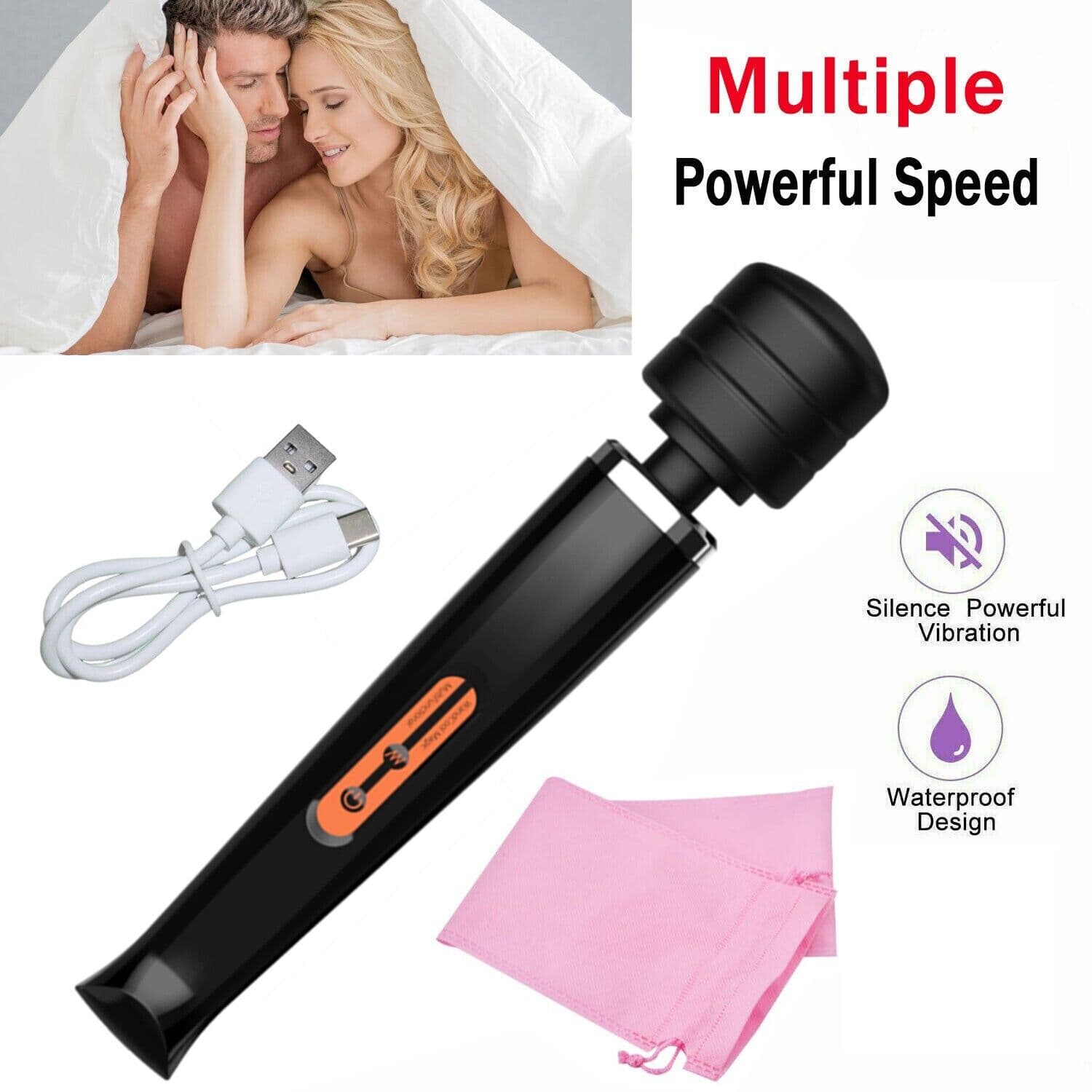 Rechargeable Body Wand Massager - image 9