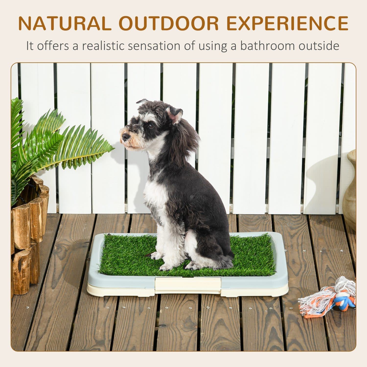 Make Puppy Training Effortless with the PawHut Grass Toilet Pad - image 2