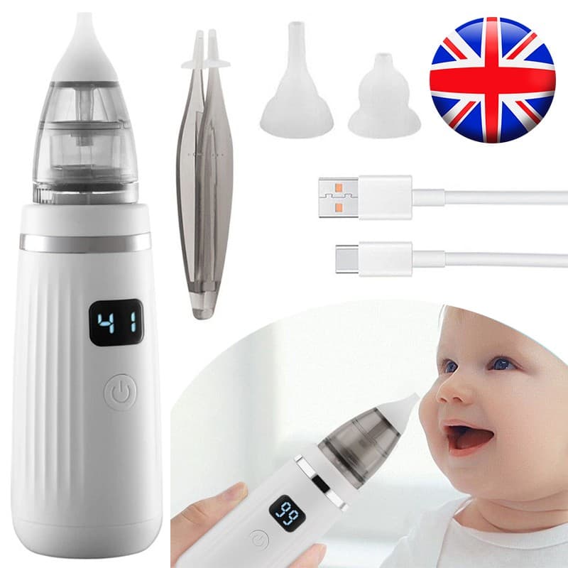 Electric Baby Nasal Aspirator for Gentle Congestion Relief - image 3