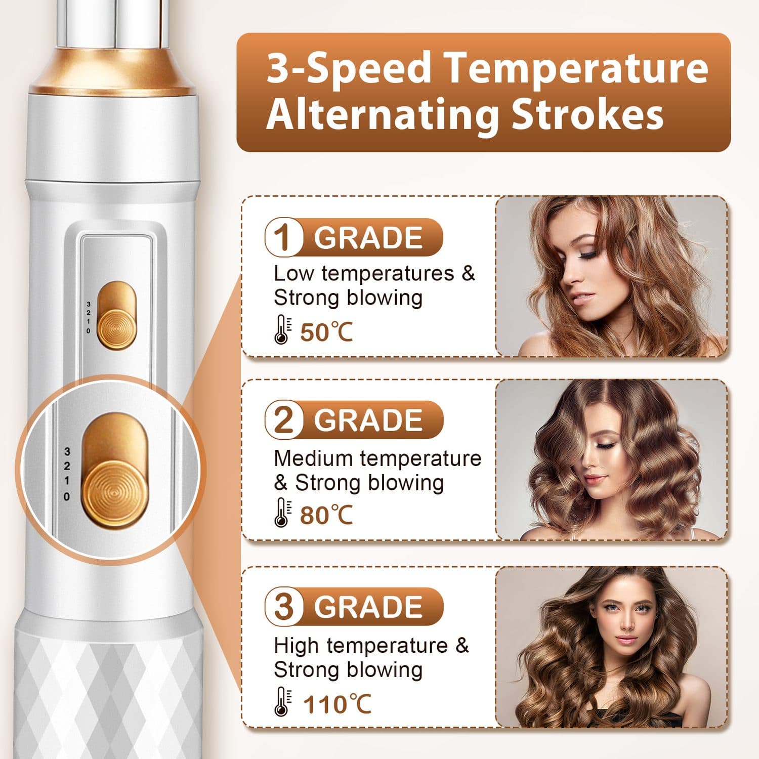 Complete 5-in-1 Hot Air Styling Brush for Salon-Style Results - image 6