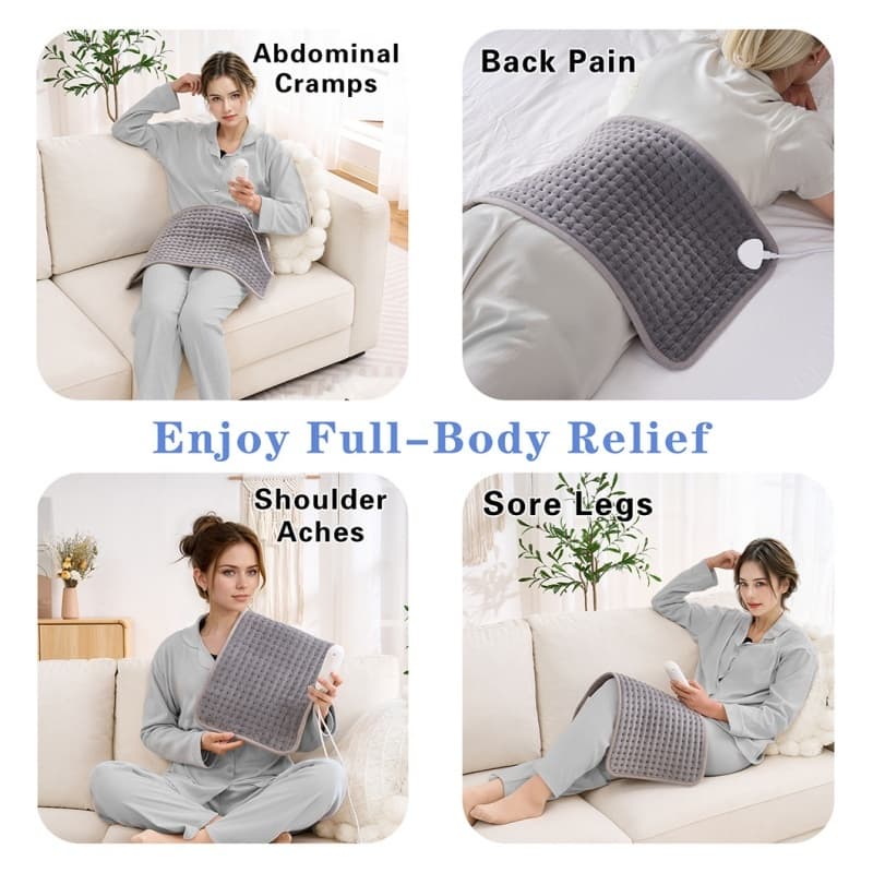 Electric Heat Pad for Soothing Back, Neck & Shoulder Relief - image 9