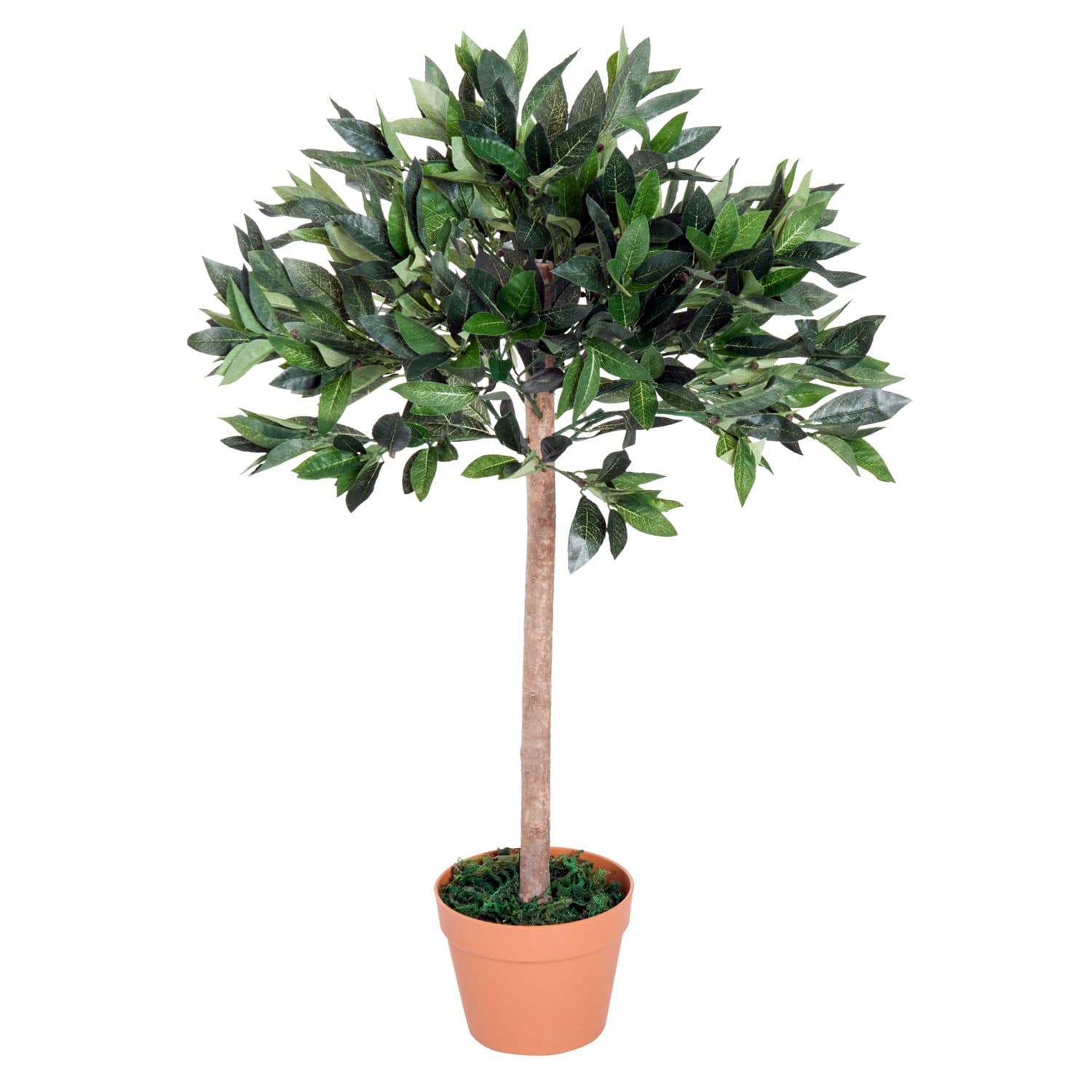 Lifelike 3ft Artificial Olive Tree - Green