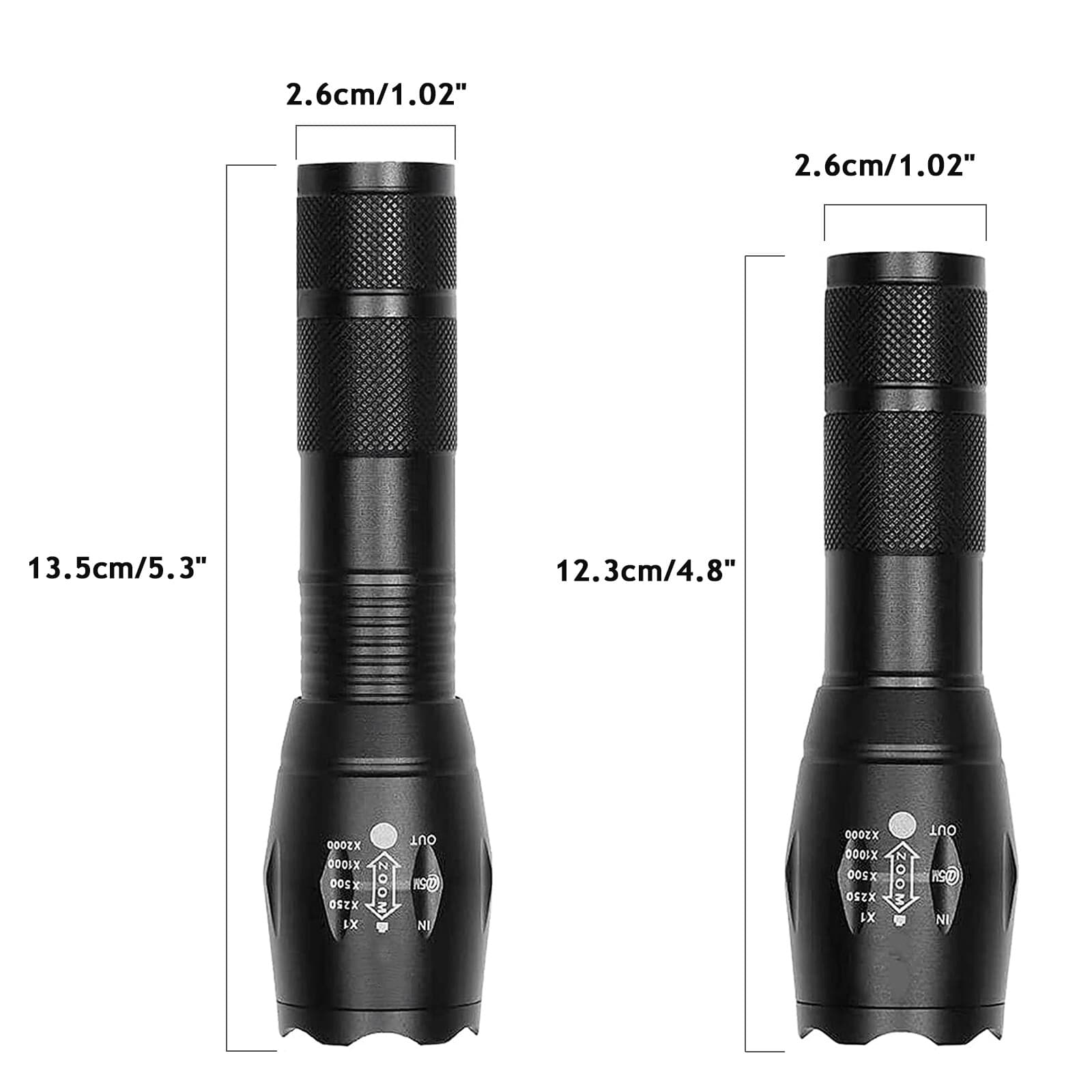 Rechargeable Zoom Torch for Camping, Workshop, and Outdoor Use - image 2