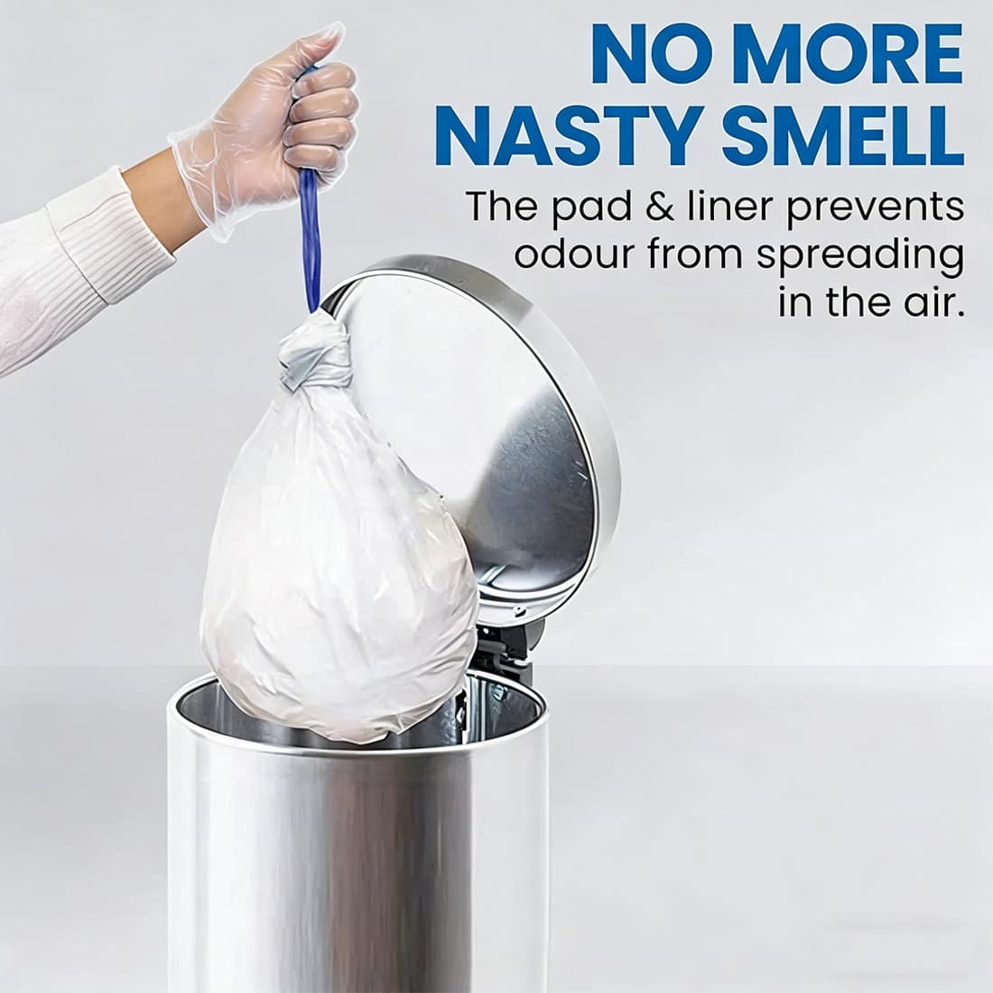 Commode Liners with Absorbent Pads for Hygienic, Easy Cleanup - image 7