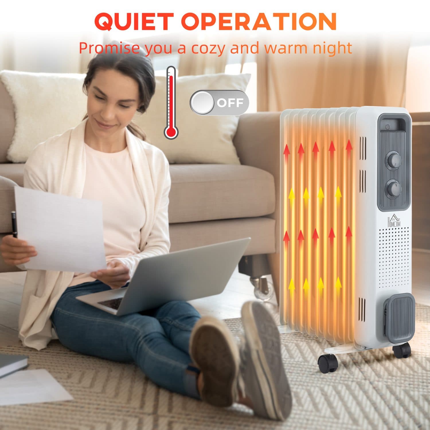 2000W Portable Oil Radiator - image 5