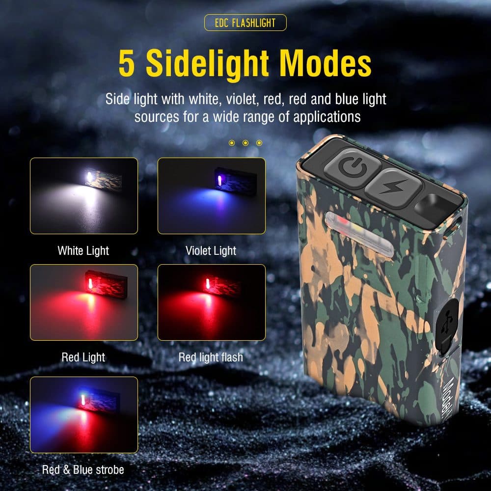 Pocket-ready 1100 lumen EDC flashlight torch - image 9