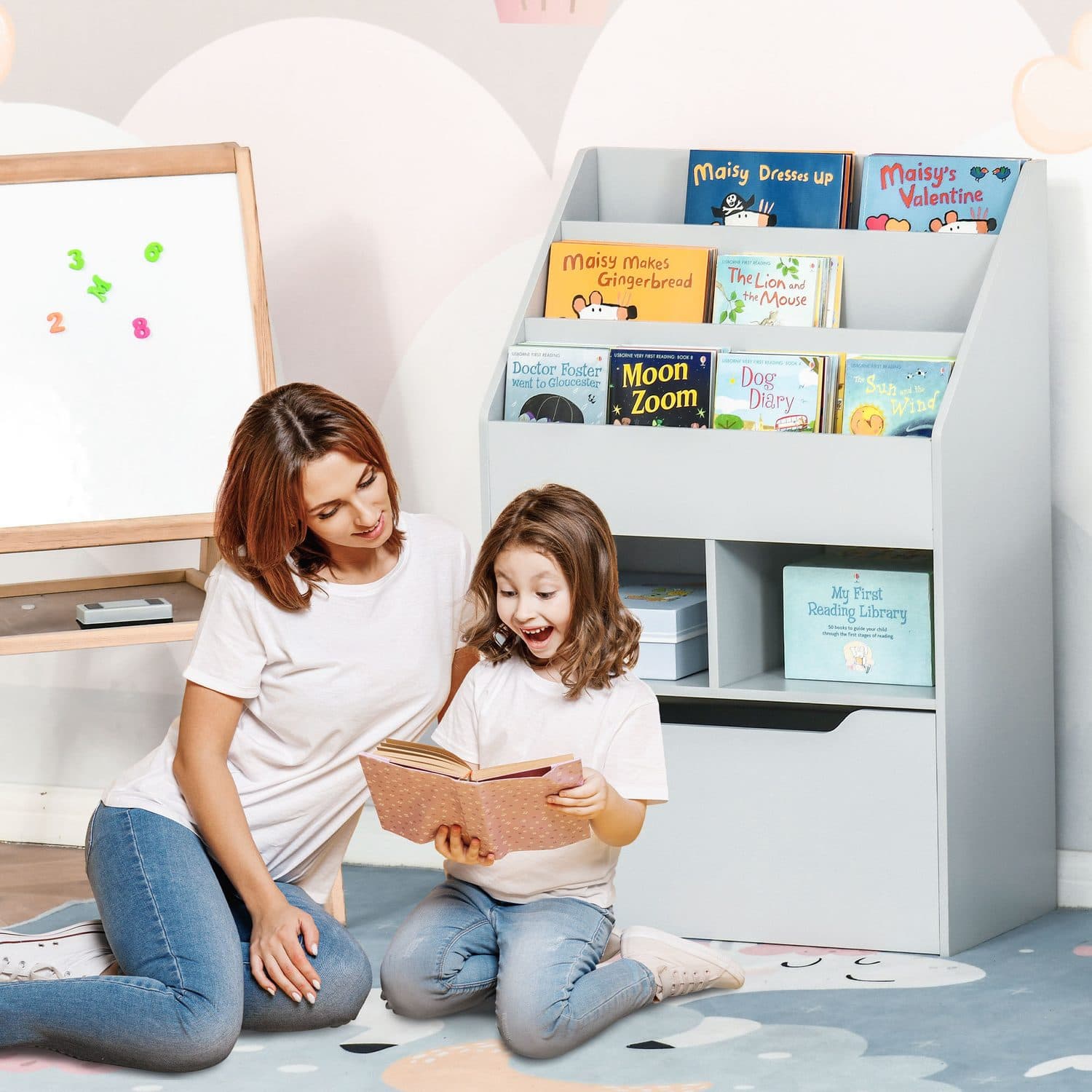 Grey Kids Toy Organiser - image 1