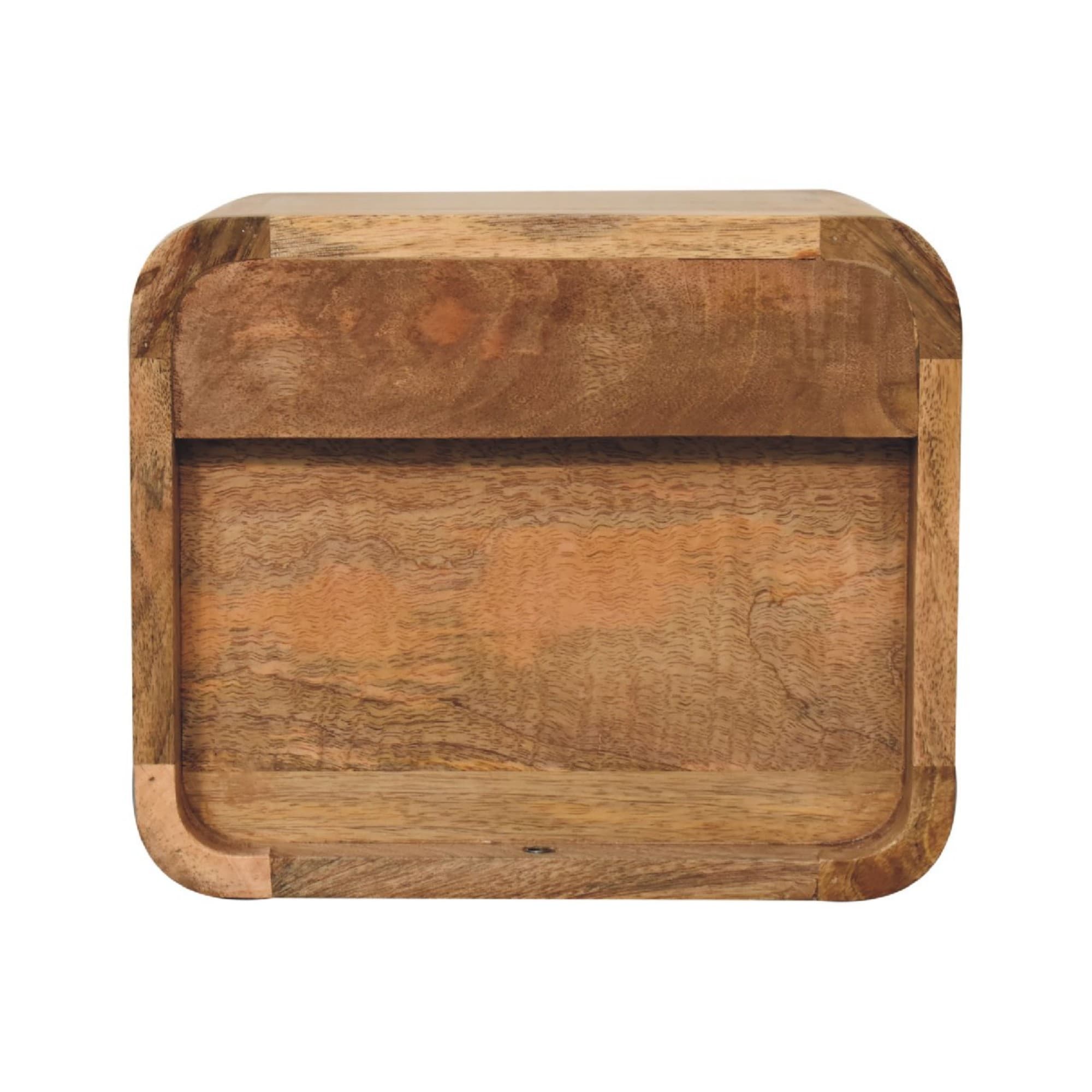 Handcrafted Floating Bedside Table - image 1