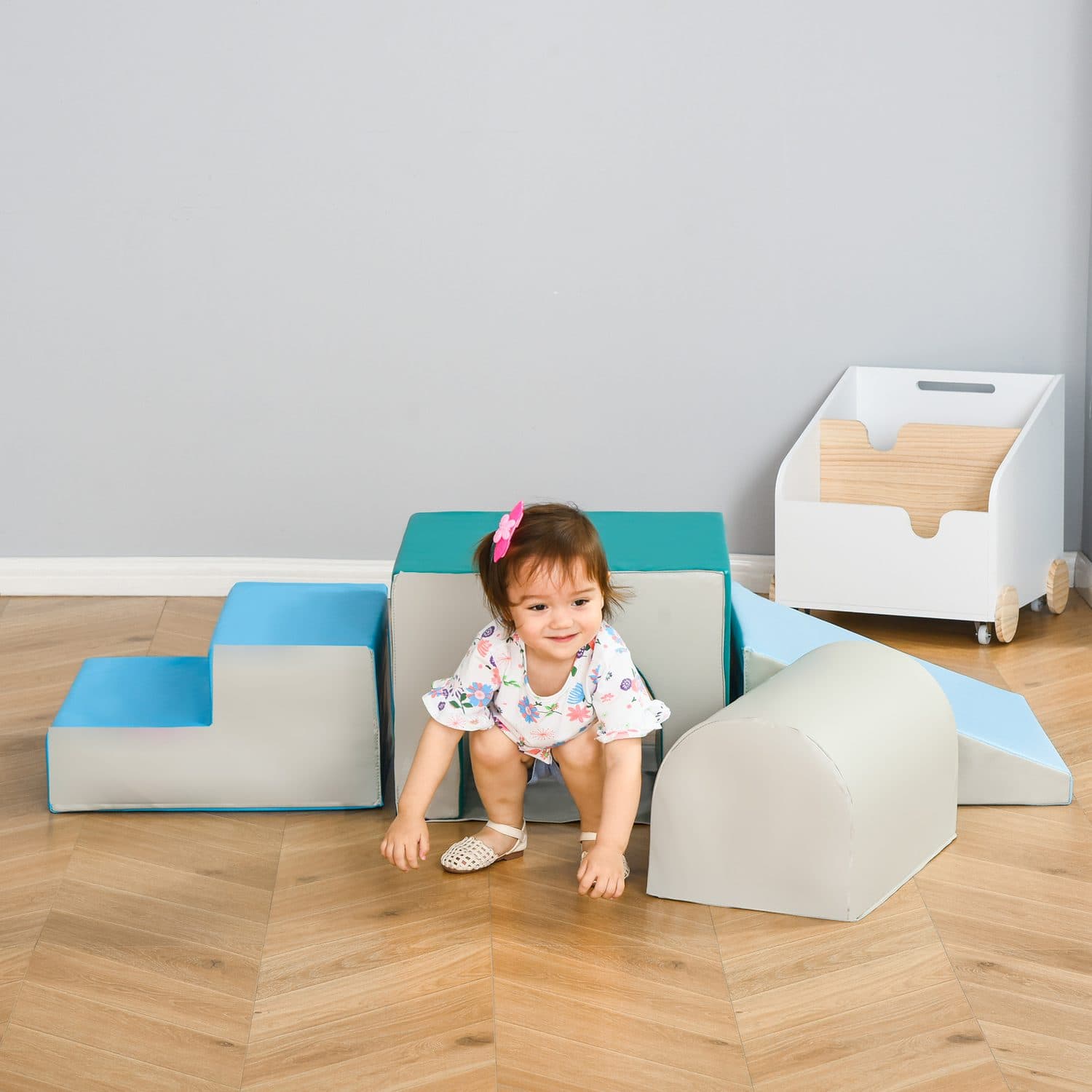 Soft Play Foam Set for Toddlers — Climb, Crawl and Slide at Home - image 4