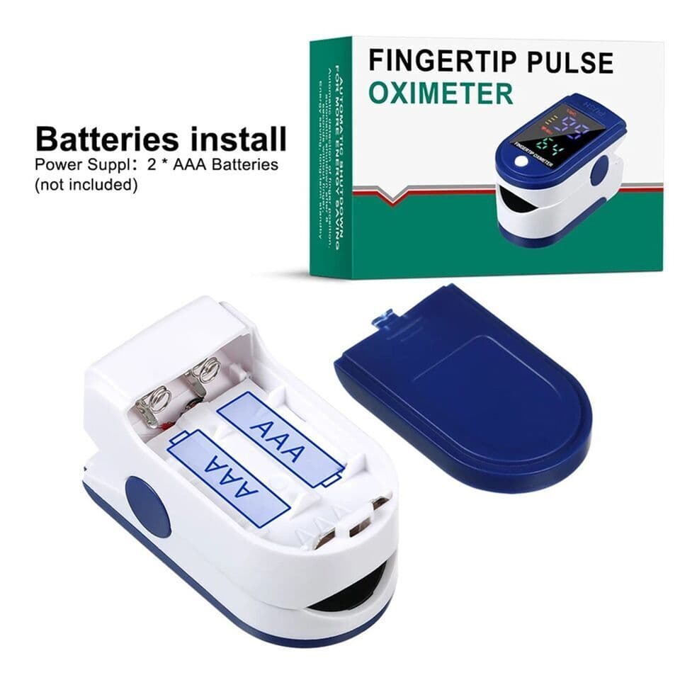 Portable Finger Pulse Oximeter, 2-Direction Display - image 5