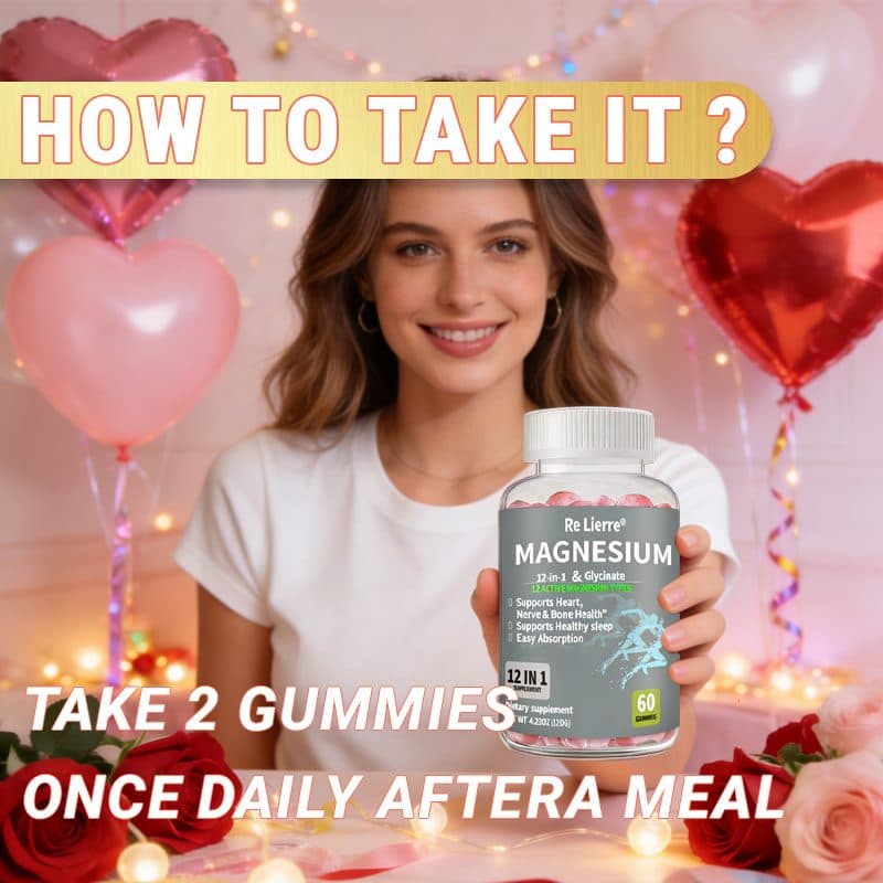 Re Lierre Magnesium Gummies, 12-in-1 with Glycinate - image 2