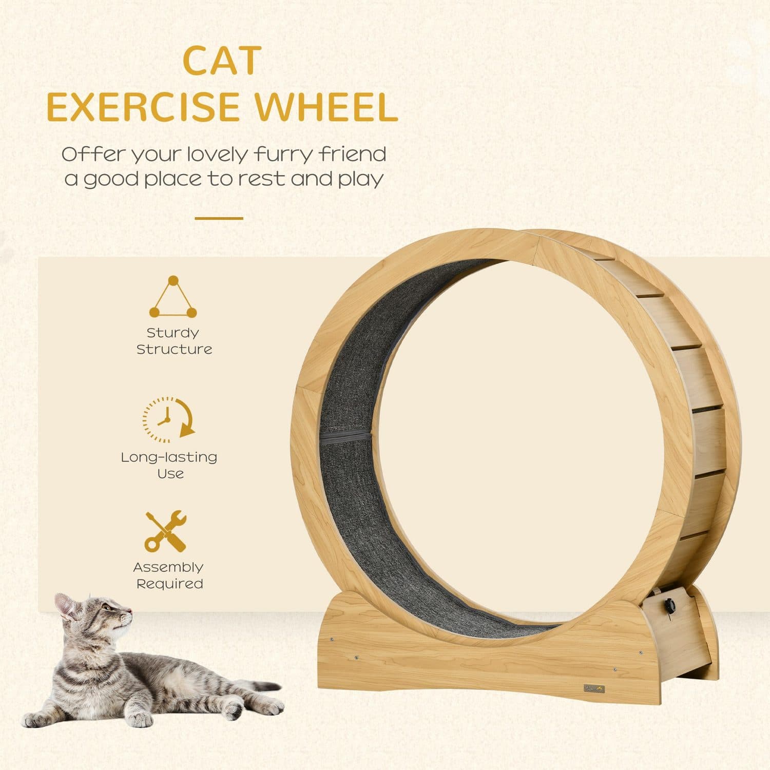 A running wheel for cats that actually looks like furniture - image 4