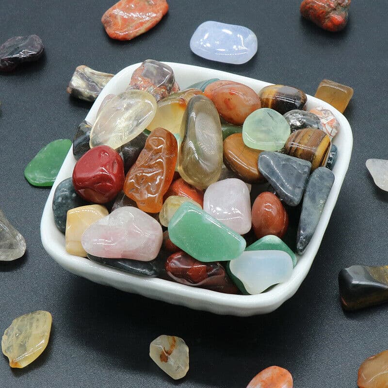 1kg Mixed Natural Tumble Stones for Healing & Decoration - image 10