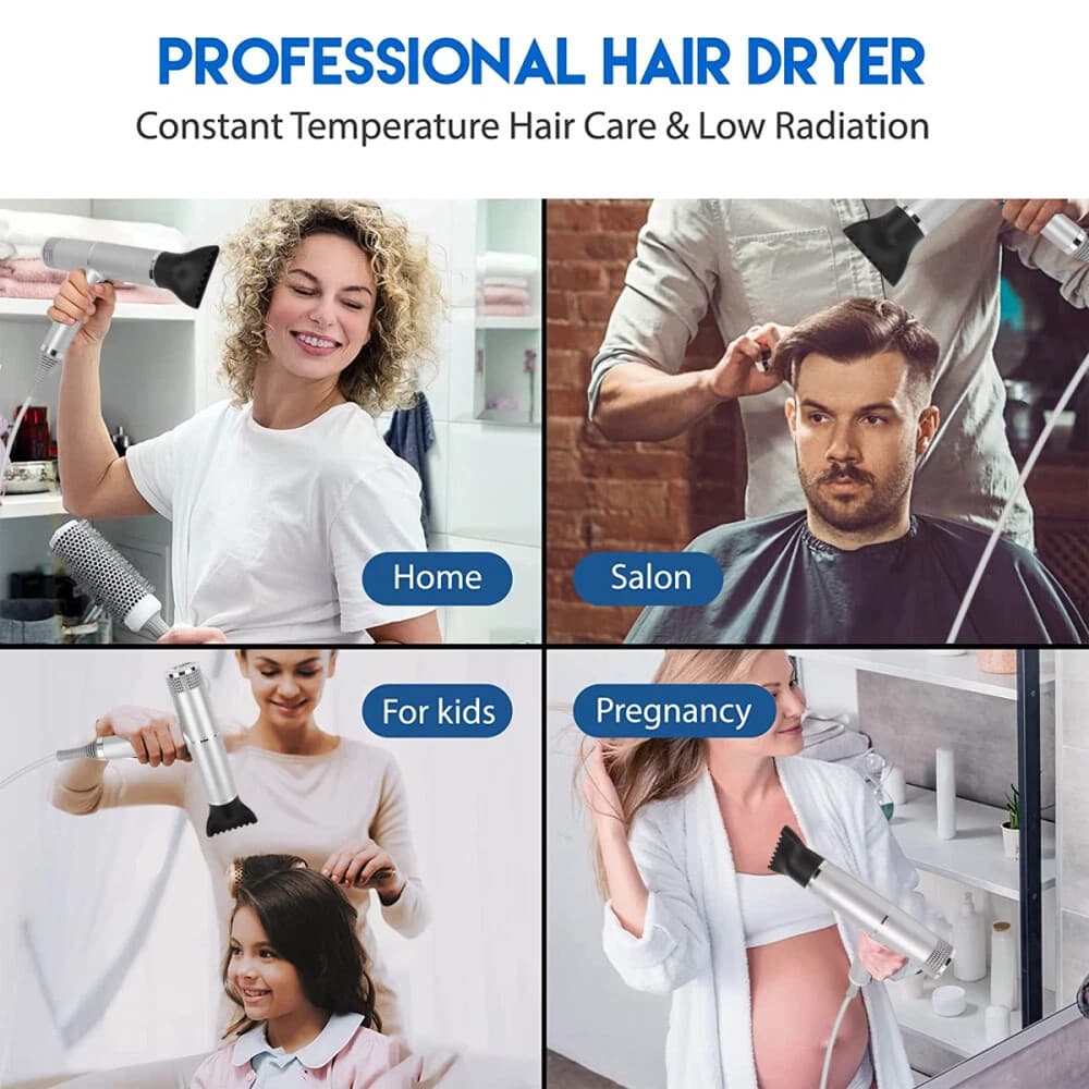 3-in-1 Professional Style Hair Dryer With Nozzle Concentrator - image 8