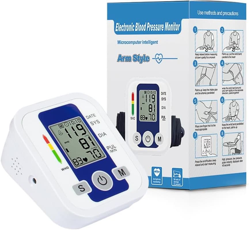 Wrist Blood Pressure Monitor with Large Display - image 2