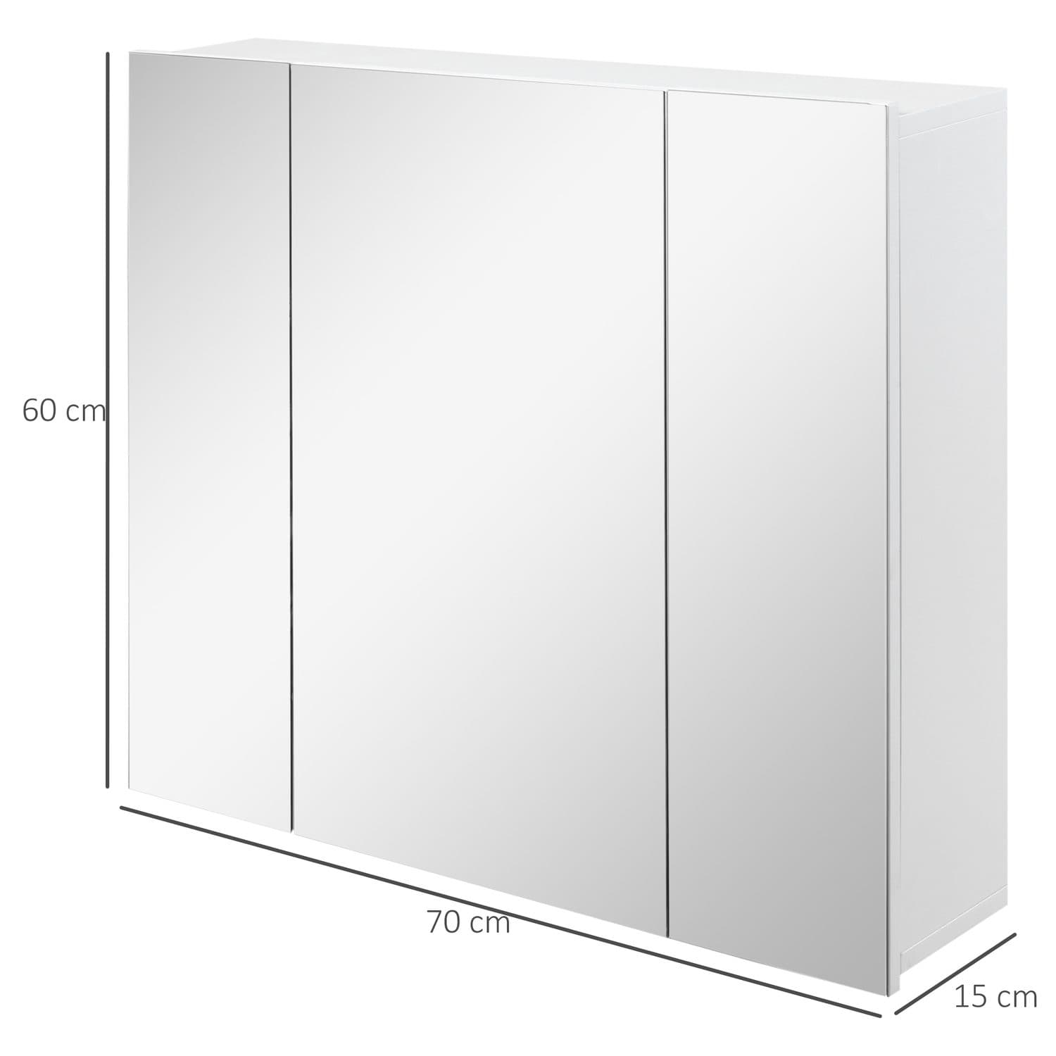 Kleankin White Mirror Cabinet - image 1