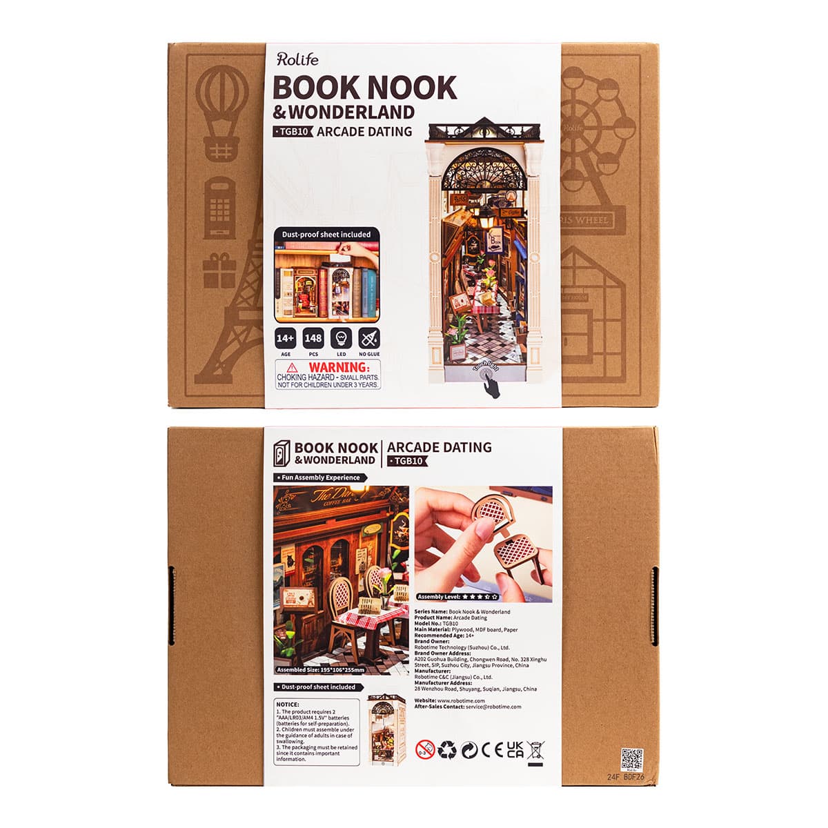 DIY Book Nook Kit: Parisian Arcade - image 7