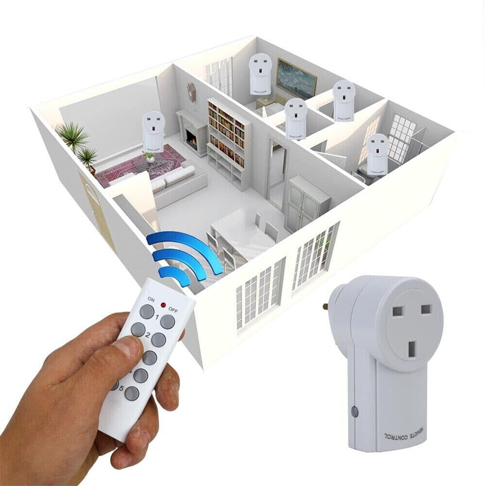 Remote Control UK Plug Socket Switch Set - image 7