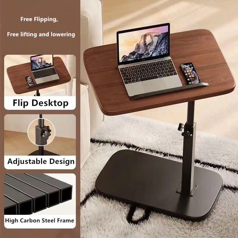 Work from the sofa with a flip desk that goes where you do