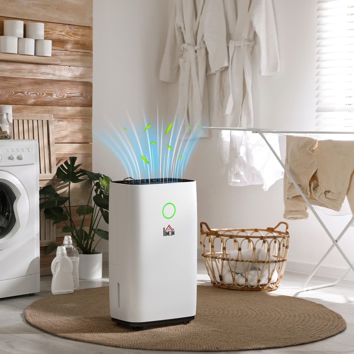 Compact Portable Dehumidifier — 20 Litres a Day with LED Controls - image 4