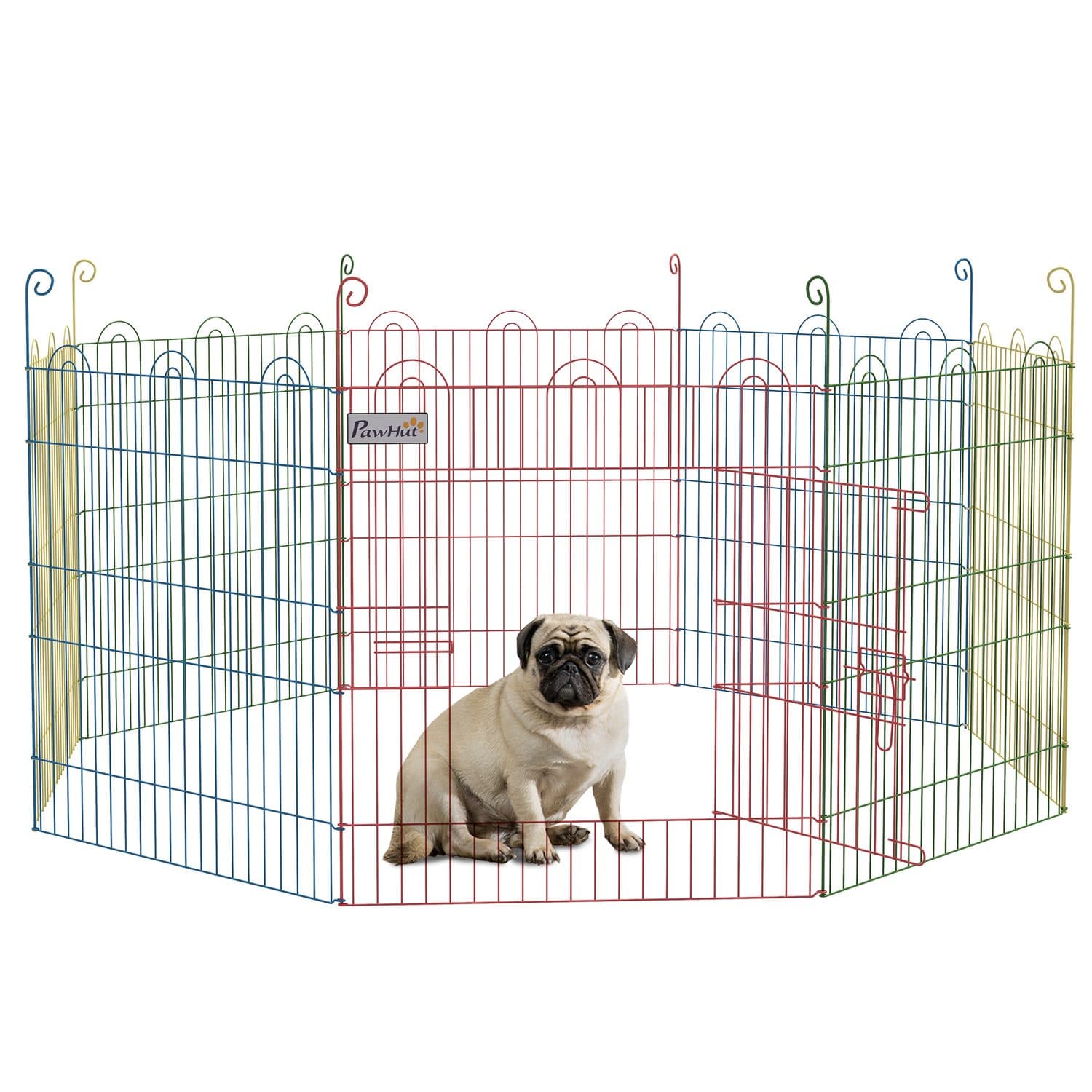8 Panel Pet Playpen for Cats, Puppies and Small Animals