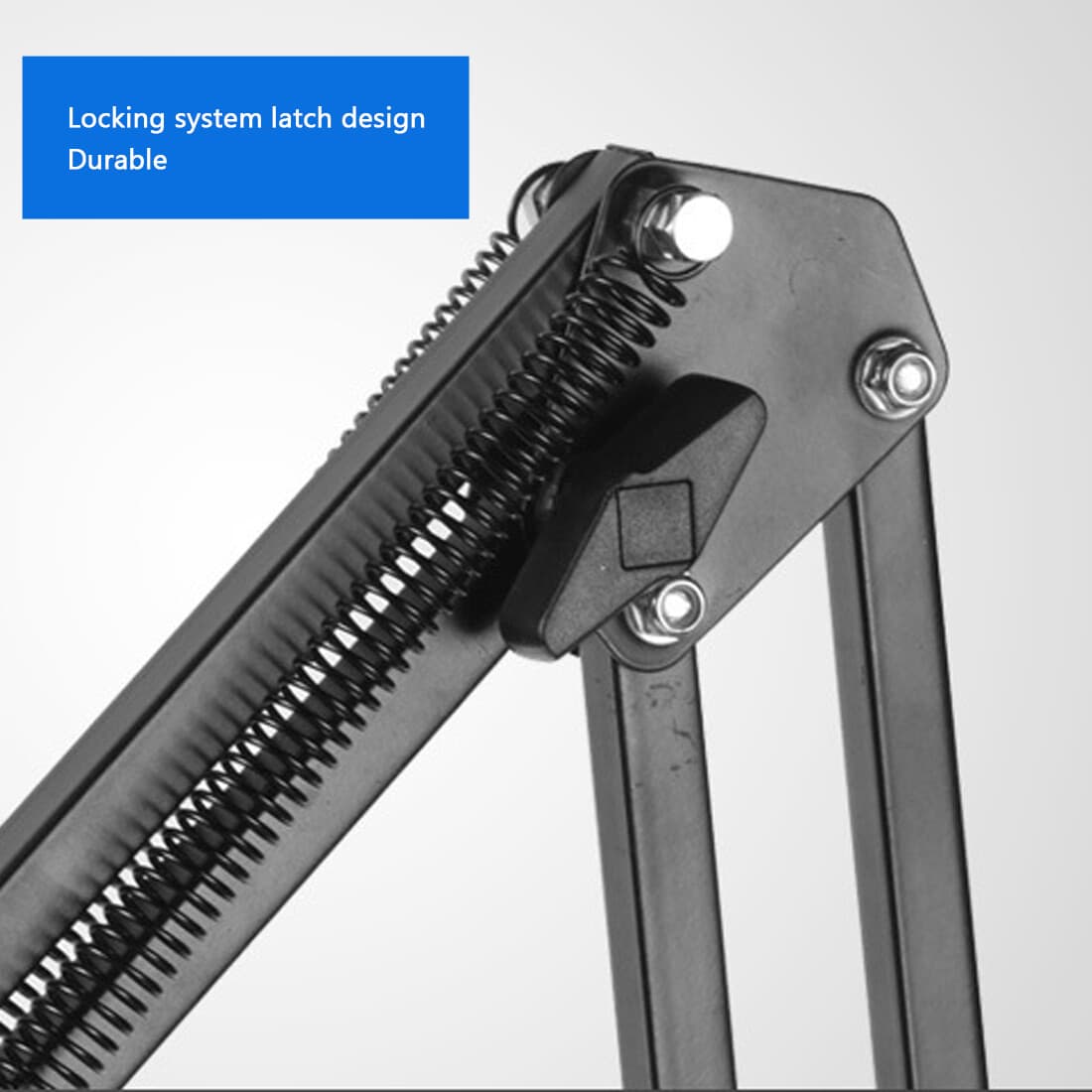 Articulating Long Arm Tablet Stand With Desk Clamp Mount - image 4