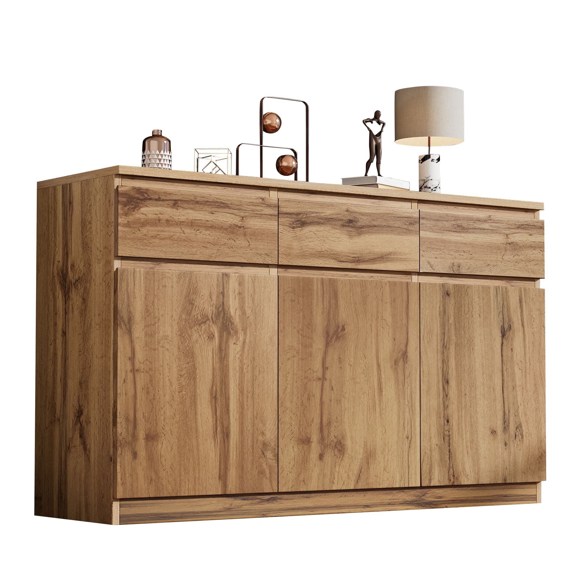 Oak Buffet Cabinet: Your Solution for a Tidy Home