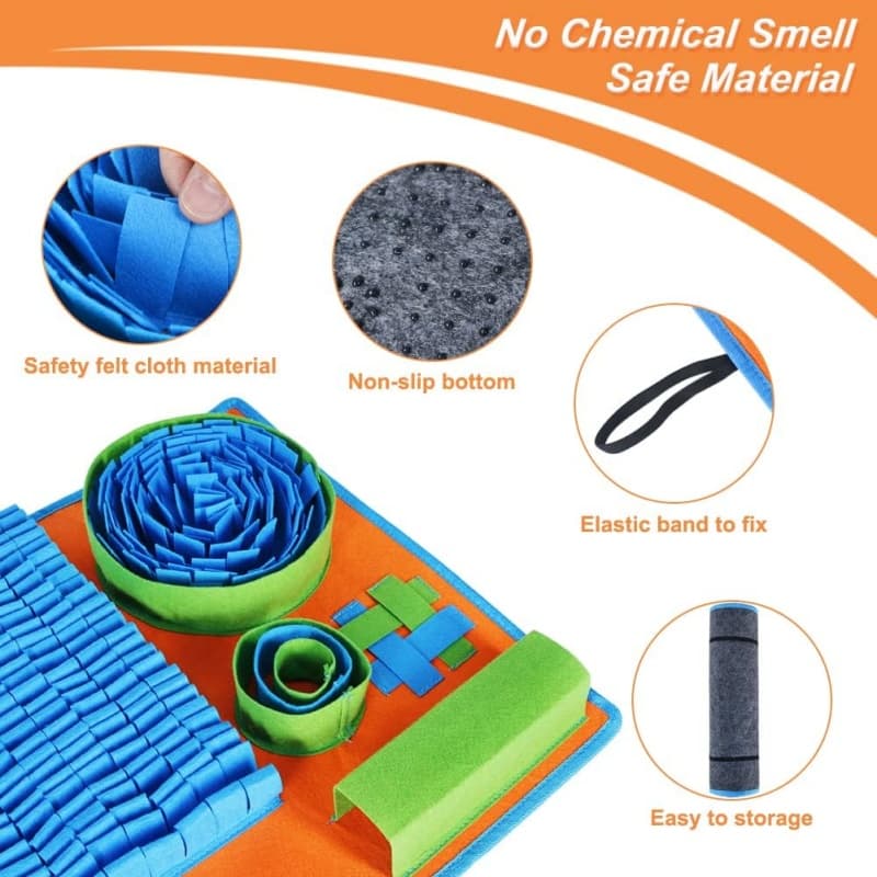 Dog Snuffle Mat for Nose Training & Foraging - image 7