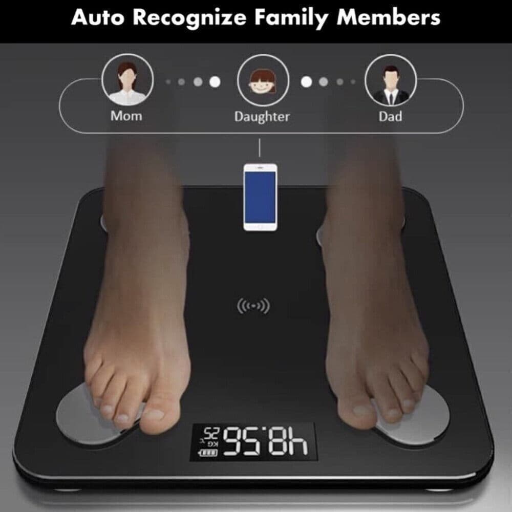 High Precision Digital Bathroom Scales with Clear LCD Display - image 7
