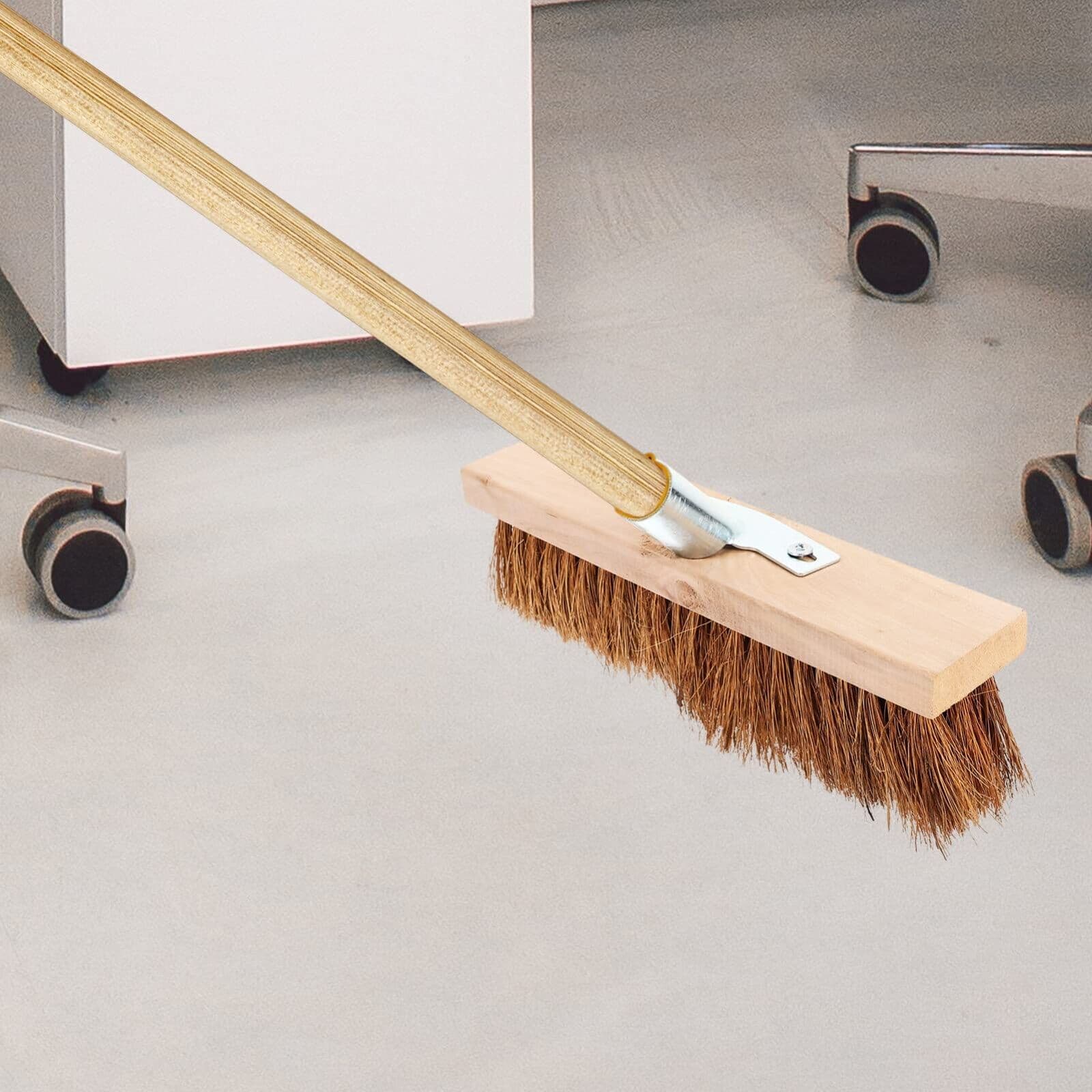 Heavy duty garden broom head for patios and yards - image 2