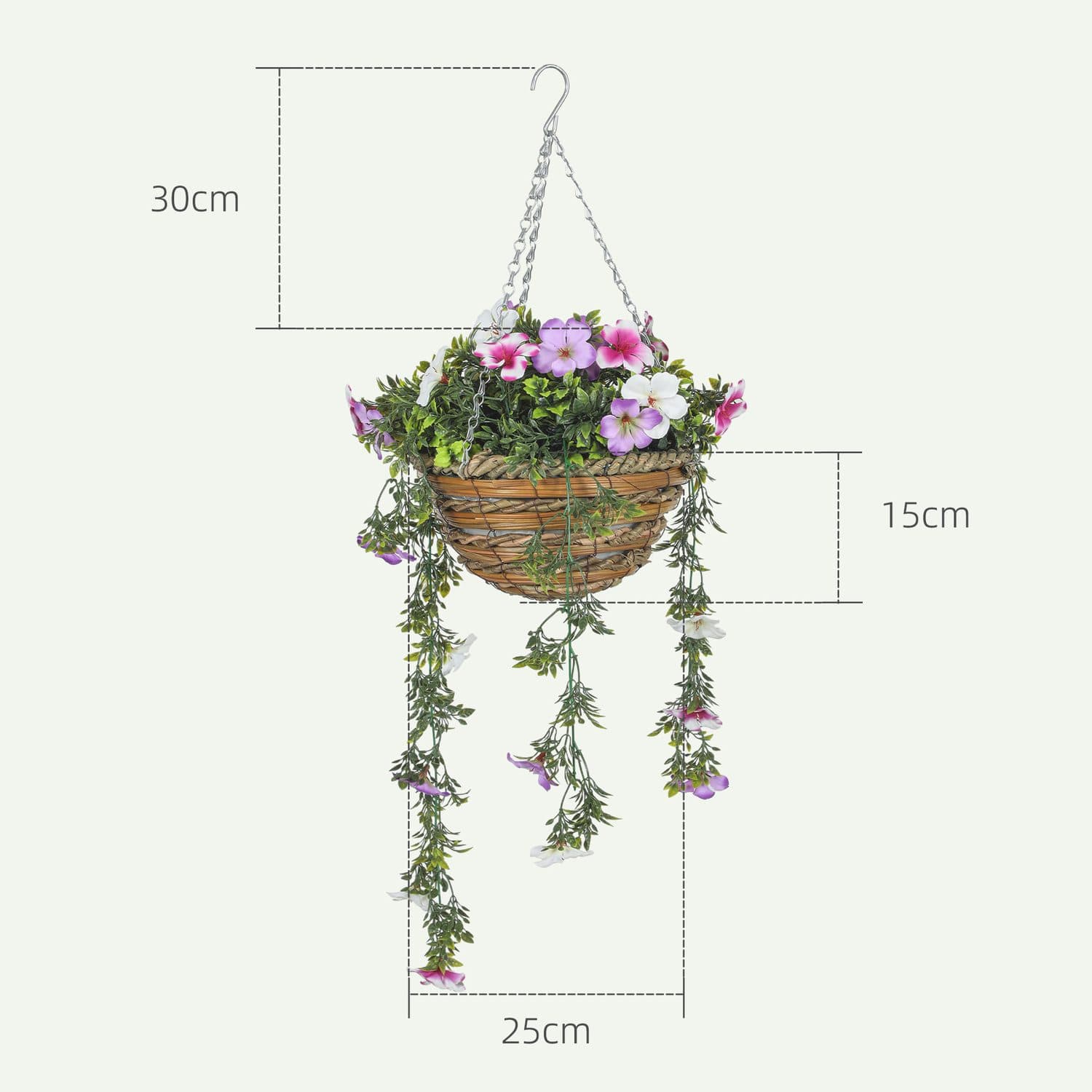 Hanging Azalea Baskets - image 1