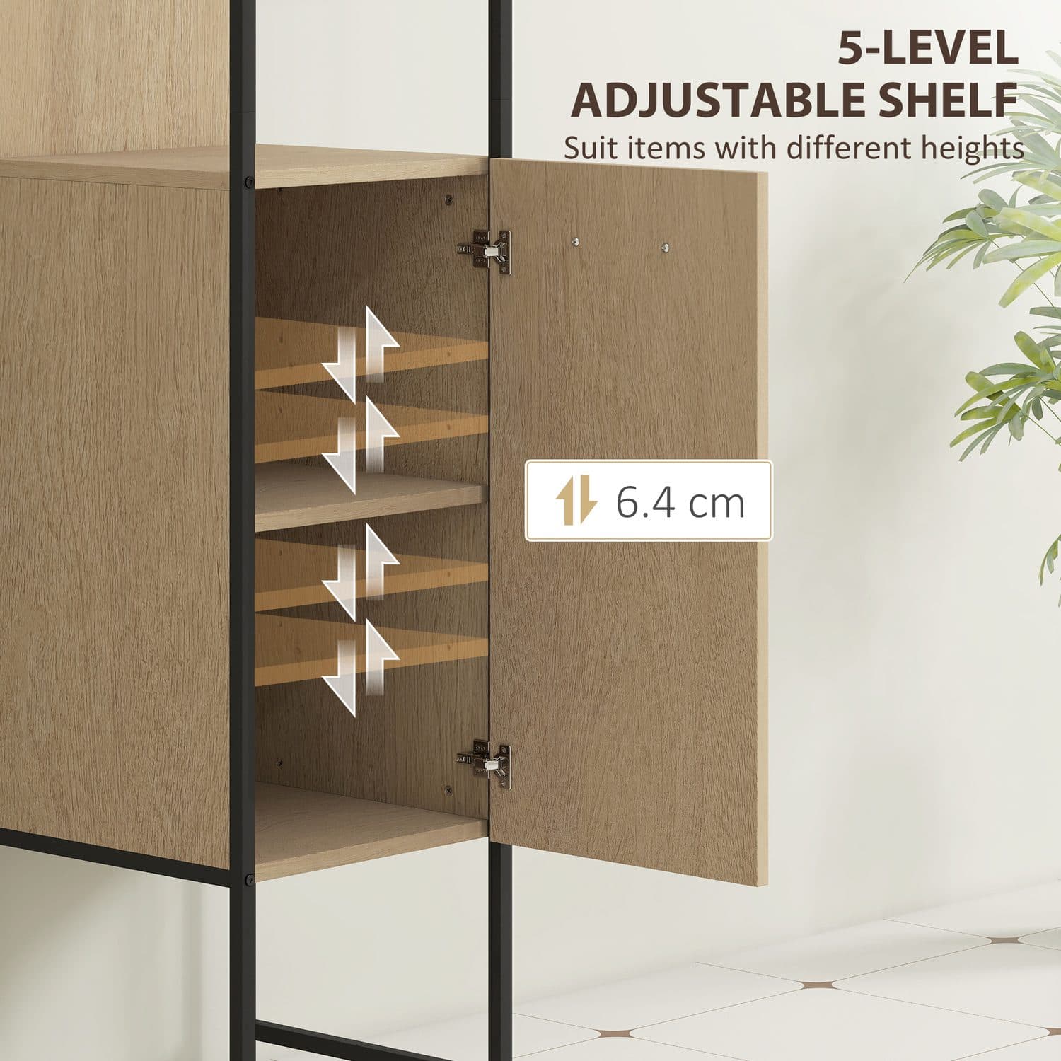 Tall Freestanding Bathroom Cabinet - image 1