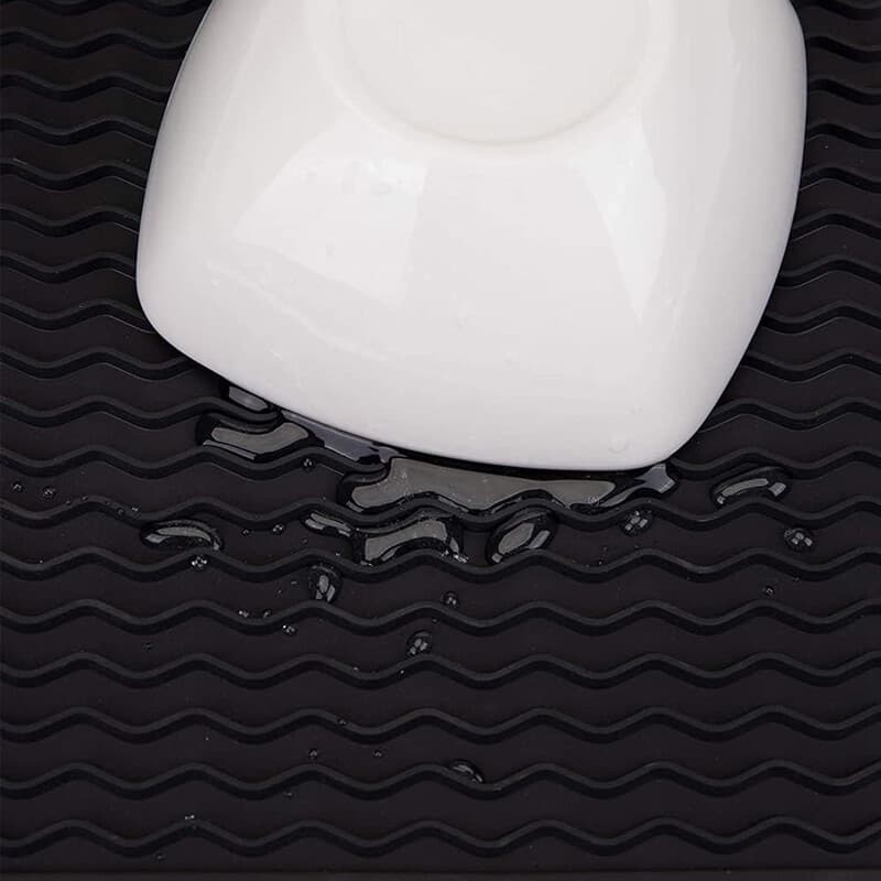 Silicone Dish Drying Mat for Sinks and Worktops - image 6