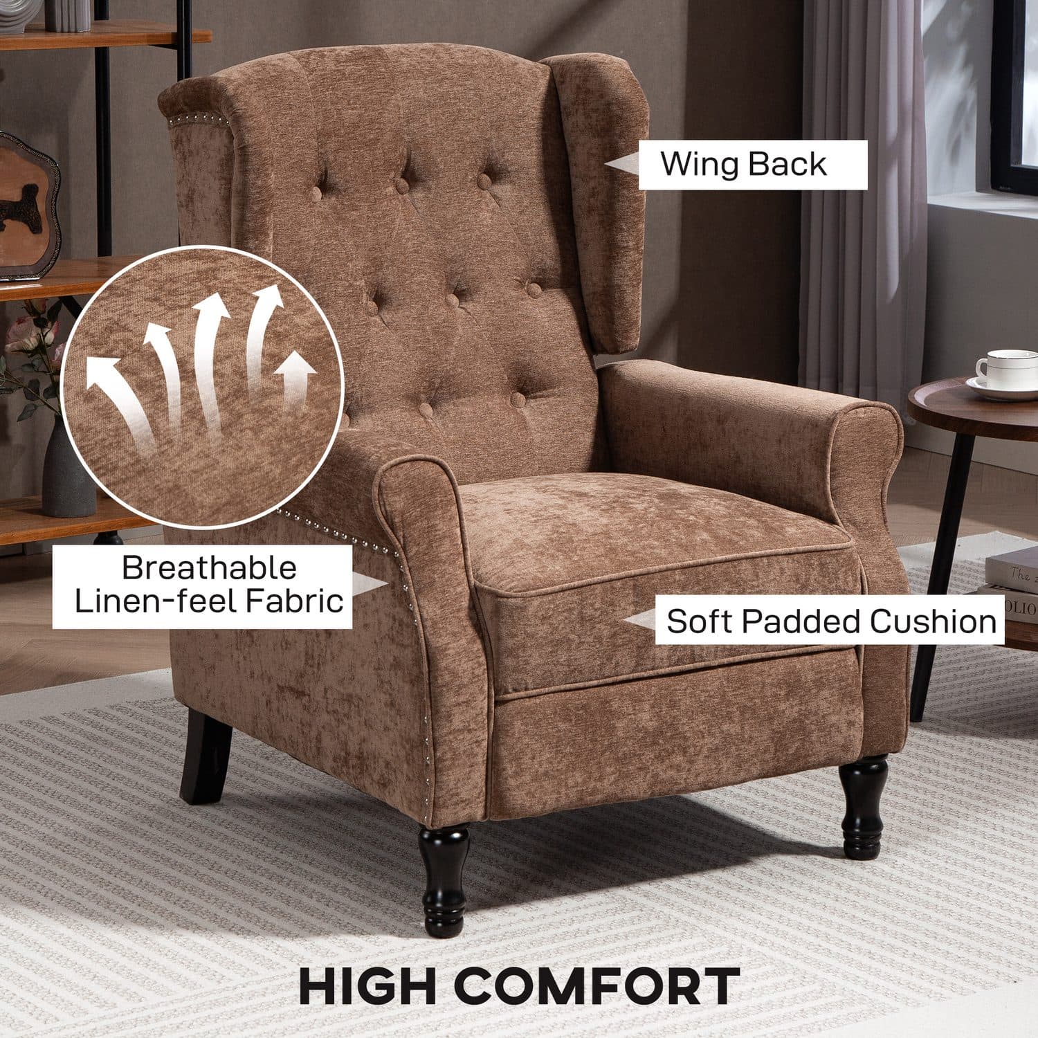 Vintage Reclining Armchair - image 1