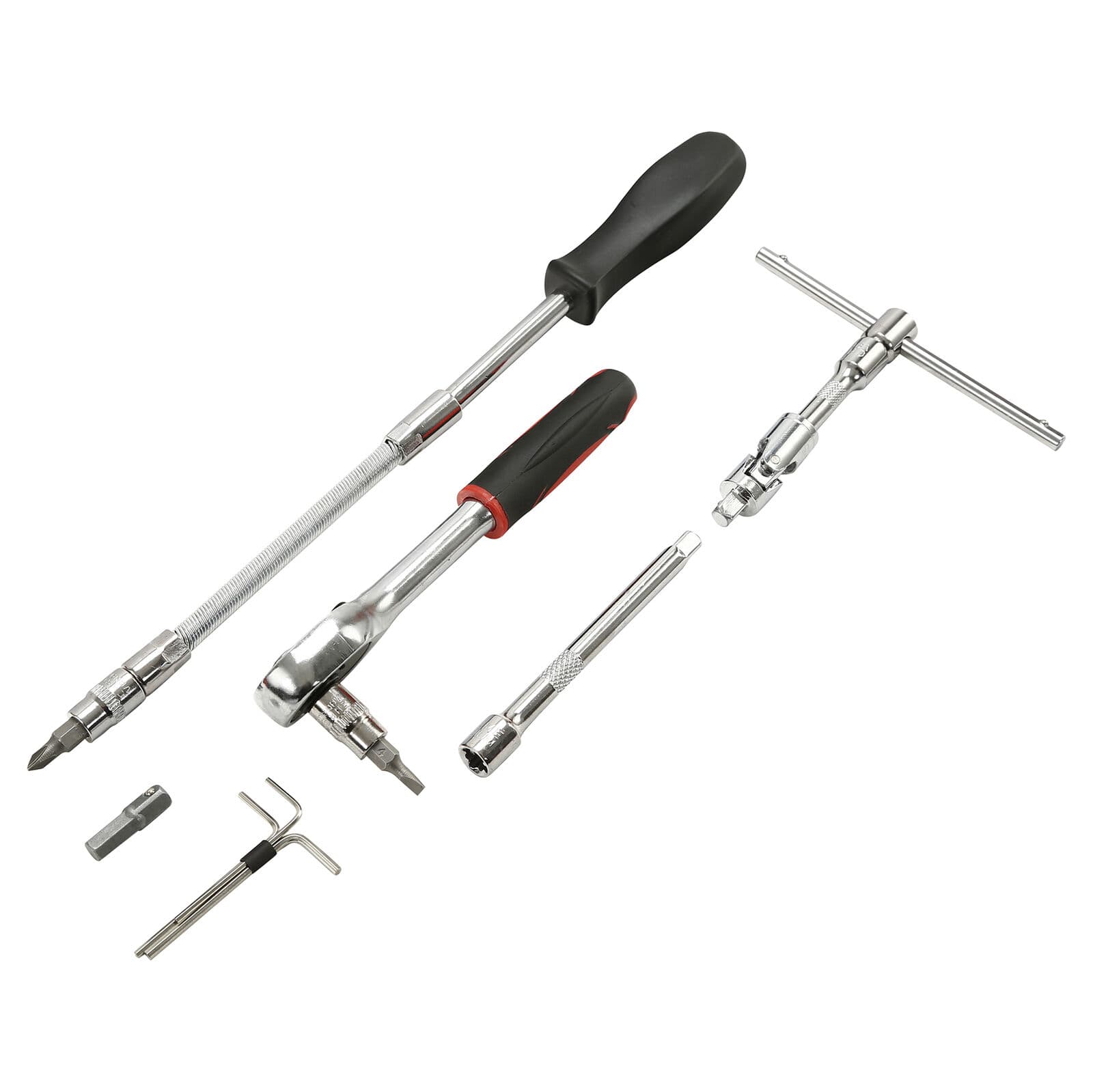 Compact 46 Piece Socket and Screwdriver Bit Kit - image 8