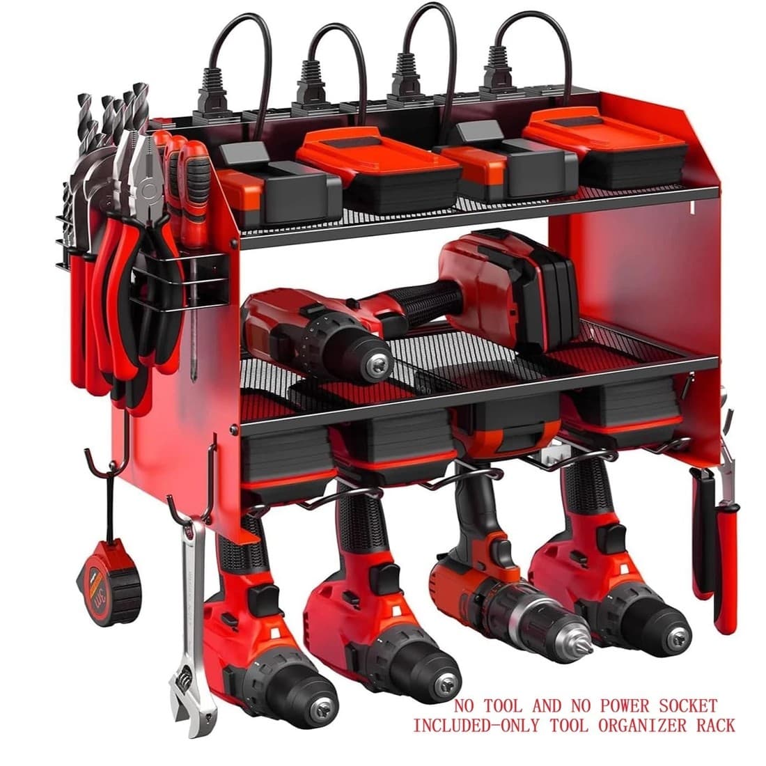Keep drills and hand tools organised on the wall - image 5