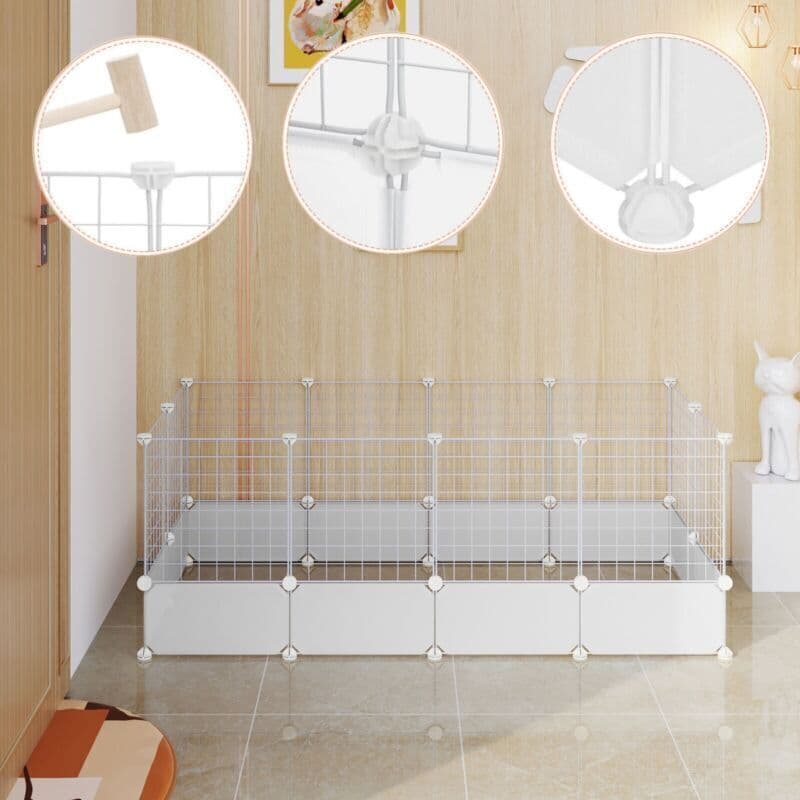24-Panel DIY Dog Pen and Puppy Playpen, Indoor Use - image 3