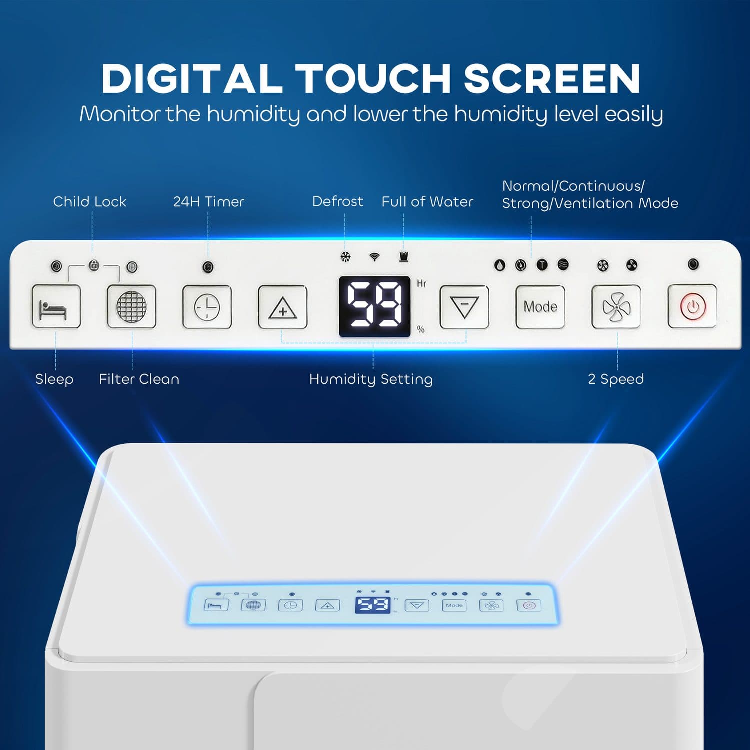 30L Dehumidifier for Indoor Clothes Drying - image 2