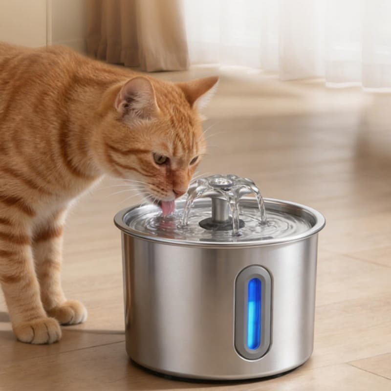 2.2L Automatic Pet Water Fountain with Flowing Design - image 4